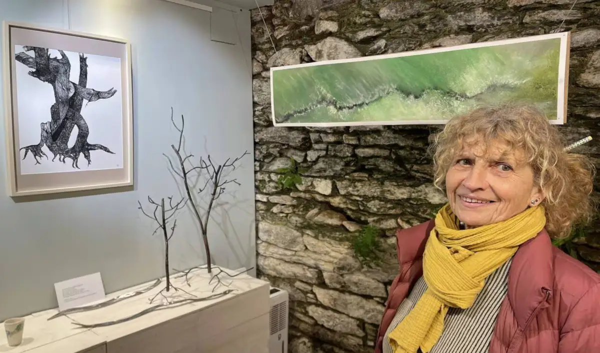 Le magazine Ouest France relate ma première exposition